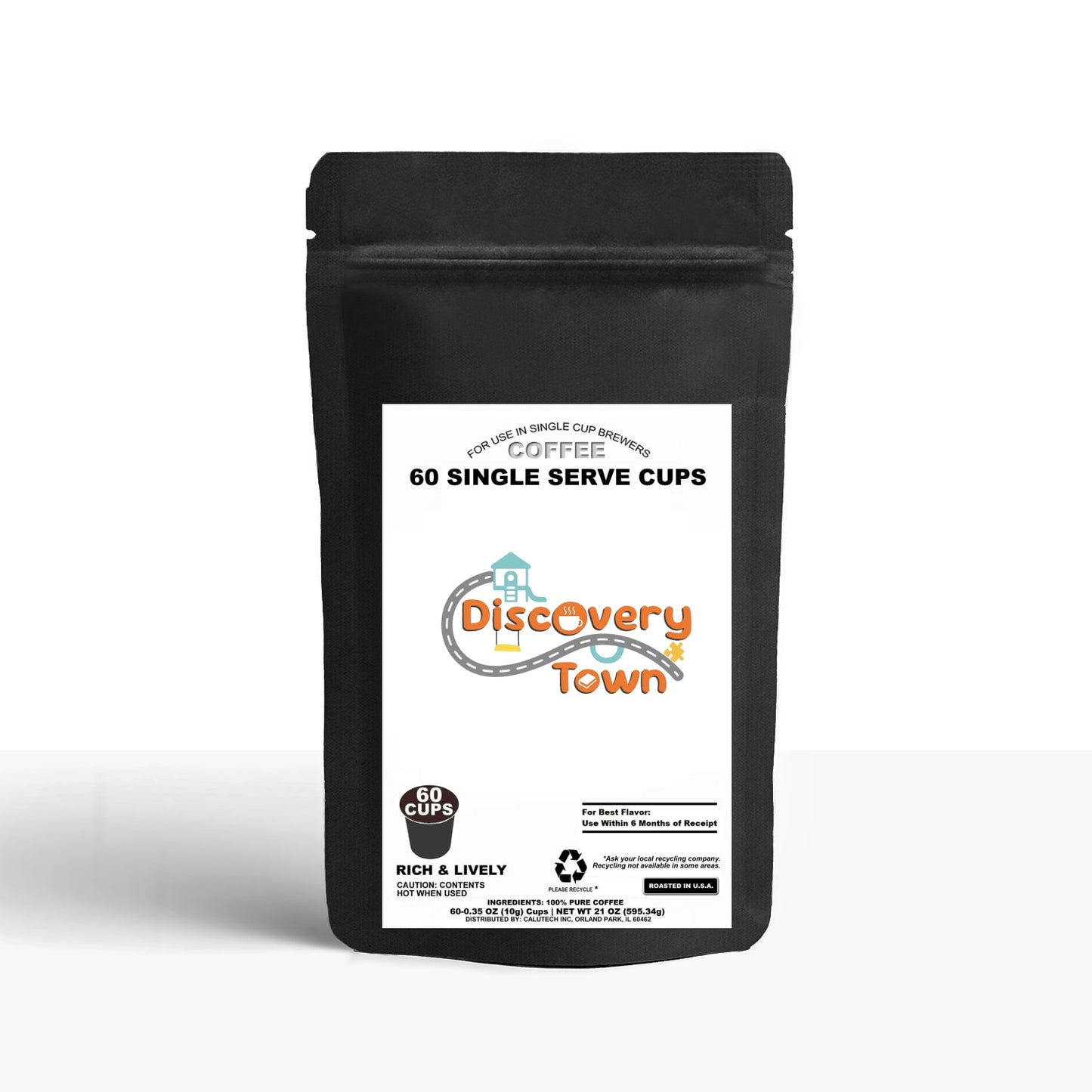60 Pack Single Serve Coffee Capsules